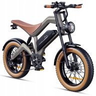 Мотоцикли Fat Tire Електричні Позашляховики 1000 Вт 48 В 18,2 Ач 55 Км/Год
