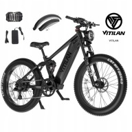 Vitilan T7 Pro Електромобіль 1600W 52V 20Ah 56Km/H 128Km 26'' Mtb