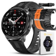 Чоловічий Розумний Годинник Gps Amoled Menu Pl Водонепроходний Диктофон 4 Гб 3 Ремені
