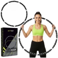 Hula Hop 100См З Масажними Валиками, Складний, Фітнес-Масаж Для Схуднення