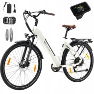 Електричний Міський Велосипед Ttgo C3 Pro 36V 20Ah 250W 25Km/H 28'' Shimano 7-Sp - Білий