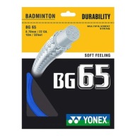 Струна Для Бадмінтону Yonex Bg 65 0,7 Мм Синя