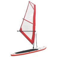 Sup Дошка З Вітрилом 330X72X10 См Червоно-Біла