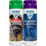 Nikwax Tech Wash + Polar Proof 2X300 Мл Водонепроникний Одяг І Фліс