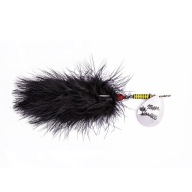 Блешня Mepps Giant Marabou Silver/Black 40Г
