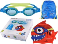Комплект Speedo: Окуляри, Сумка, Шапка Дітяча