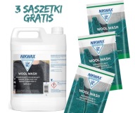 Nikwax Wool Wash 5Л + 3 Пакетики Безкоштовно – Рідина Для Прання Вовняних Речей