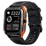 Розумний Годинник Maxcom Fw67 Titan Pro Black And Orange 55 Мм