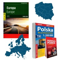 Набір Car Atlas Tir Polska Та Car Atlas Europe 2025 Edition