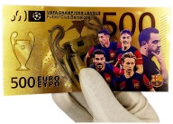 Fc Barcelona Позолочені Колекційні Пвх Банкноти Гаджет Для Футбольного Фанала