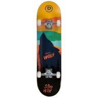Скейтборд Powerslide Playlife Fierce Wolf 31X8
