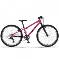 Дитячий Велосипед Kubikes 24S Рожевий | Світло Прибл. 8,5 Кг | Зріст 125–145 См