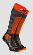 Лижні Шкарпетки X-Socks Ski Rider 4.0 Помаранчеві/Сірі - 42-44