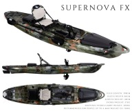 Galaxy Supernova Fx – Більший, Комфортабельніший І Досконаліший Педальний Каяк