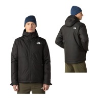Чоловіча Зимова Утеплена Куртка The North Face Millerton, Чорна, З Капюшоном