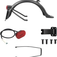 Xiaomi M365 Pro 2 1S Rear Fender Kit Led Bracket Lamp Blackgray