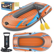 Надувний Понтон На 3 Місця Kondor Elite 3000 Set Oar Pump Bestawy 61145