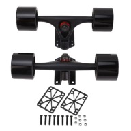 2Pcs 7-Дюймові Вантажівки Для Скейтбордів З Колесами 65X51Mm Longboard 7Z
