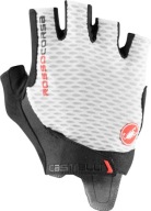 Білі Велосипедні Рукавички Castelli Rosso Corsa Pro V Cds