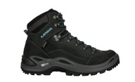 Жіноче Взуття Lowa Renegade Gtx Mid Asphalt/Turquoise