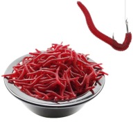 Черв'яки Штучні Червоні 3,5 См 100 Шт Earthworth Dendrobena Worms