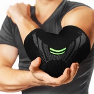 Еластичний Дихаючий Ліктьовий Бинт Powerlix 2 Шт Розмір M
