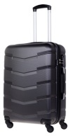 Валіза Bagia Medium Hard Abs Barcelona 60L Темно-Сірий
