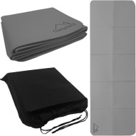 Складний Килимок Для Йоги Для Фітнесу Portable Travel Anti-Sliz Grey