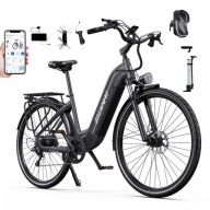 27.5″ Onesport Ot05 Pro Електричний Велосипед Масляне Гальмо 36V22.5Ah 140Km 250W App