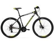 Kross Hexagon 3.0 Black / Lime / Silver Matte Оправа Xs 14