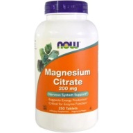 Now Foods Magnesium Citrate 200Mg 250 Таблетк Magnesium Citrate