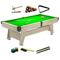 9Ft Radley Vintage Pool Більярдний Стіл Slab Stone Sonoma Stone Light