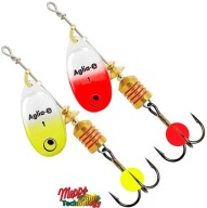 2 X Mepps Aglia E-Brite № 1- 3,5 Гр R.c. Яскравий