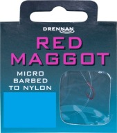 Гачки Drennan Red Maggot No. 20 З Лідером 0,12 Мм