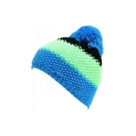Зимова Шапка Blizzard Tricolor Cap Black/Green/Blue