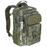 Дитячий Тактичний Військовий Рюкзак Mfh Us Assault Youngster 15L Flecktarn