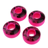 4 Шт. 52 Мм 100 A Високоефективні Колеса Для Скейтборду Durable Pu Pink