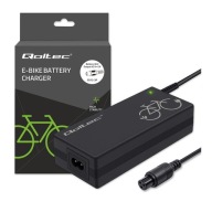 Зарядний Пристрій Qoltec Для Електровелосипеда 36V | 42В | 2A | Gx12-3Pin + Кабель