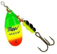 Mepps Aglia Tiger Fluo Gold № 4 / 9 Г Оригінальна Упакована Принаба №1 У Світі