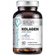 Myvita Silver Collagen Arthro Complex Підтримує Суглоби Та Коліна 60 Капсул