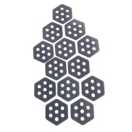 12X Hexagon Traction Pads Для Дошки Для Серфінгу Для Серфінгу