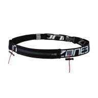 Zone3 Пояс Для Стартового Номера, Чорний, Велика Еластична Кишеня Race Belt
