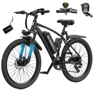 City E-Bike Жіночий Чоловічий Електробайк Aairsk Q7 250W 75Km 36V10Ah 26''