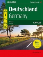 Німеччина 1:200 000 Атлас Дорог Freytag Berndt