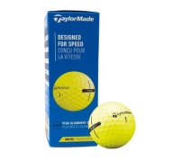 М'ячі Для Гольфу Taylormade Distance+, 3 Шт., Жовтий