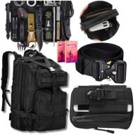 Survival Kit 32In1 Тактичний Рюкзак Поясний Водонепроникний Ремінь 120 См