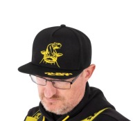 Black Cat Flat Peak Bid Cap