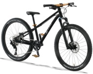 Дитячий Велосипед Kubikes 24 Mtb Disc Чорний + Лазер Золото