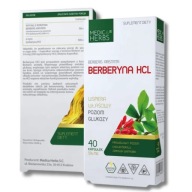 Medica Herbs Berberine Hcl Діабет, Акне, Садна, Жирна Шкіра