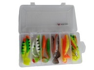 Набір Спінінгів 12X Ripper 10Cm 12Cm Bait Коробка Джиг-Головок
